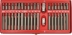 Embout hexagonal 10mm XZN/hexagonal/Torx® avec 2 douilles 1/2 et 3/8" porte embout - coffret métallique de 40 pcs
