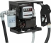 Cuve de stockage gasoil PEHD DP 2500L avec armoire intégrée pour station à gasoil 230V 50 l/min et pistolet automatique/compteur/filtre