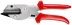 Pince coupante 215mm pour câbles plats - Corps acier chromé - Gainage PVC