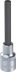Douille tournevis 1/2" avec embout 100mm hexagonal 8mm