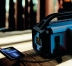 Enceinte de chantier portative bluetooth à batterie ou secteur