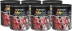 Peinture antirouille RAL 9005 noir mat - lot de 6 pots de 750ml
