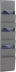 Tableau de planning vertical A4 - 6 compartiments