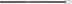 Douille tournevis 1/4" avec embout 194mm Torx T30H