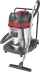 Aspirateur eau et poussière 60L 230V 2000W cuve inox/2 moteurs/prise électroportatif