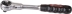 Cliquet 1/4" 72 dents réversible tête boule 360° avec bouton poussoir - carte