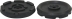 Tampon caoutchouc rond int/ext 12/145mm pour cric