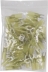 Cosse à fourche isolée thermorétractable jaune M5 - lot de 50 pcs