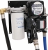 Pompe à gasoil 230V 100 l/min avec pistolet automatique/volucompteur mécanique/filtre - station murale