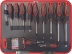 Mallette de dépannage sur roues 148 outils 1/4" - 1/2"