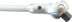 Cliquet 1/4" 72 dents réversible tête boule 360° avec bouton poussoir