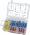 Cosse jonction bout à bout isolée thermorétractable - coffret de 100 pcs