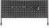 Panneau vertical perforé - 1000x390mm