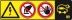 Pancarte pvc "Danger, zone de travail VEH"