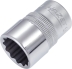 Douille 12 pans 1/2" de 18mm