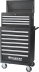 Coffre 4 tiroirs argent 660x306x377mm pour réf.09144