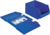 Boîte à bec pliable bleue 236x160x130mm - lot de 5 pcs