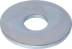 Rondelle plate extra large LL zinguée 12mm NFE 25513 - sachet de 10 pcs