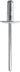 Rivet alu/acier tête large 4x14mm - 500 pcs