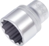 Douille 12 pans 1/2" de 30mm