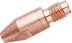 Tube contact alu M8*30 Ø 0,8 - lot de 10 pcs