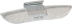 Masse d’équilibrage pour jante acier type 184 10g - lot de 100 pcs