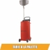 Vidangeur d'huile mobile par gravité 65L