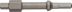 Burin carre 3/8" - 6 pans exterieur pour HZ213368