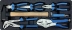 Coffre de servante 4 niveaux composé de 108 outils