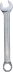 Clé mixte de 21mm tête polie - carte