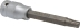 Douille tournevis 1/2" avec embout 100mm Torx® T10
