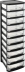 bloc/tour 10 tiroirs de rangement 320x370x1025mm