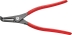 Pince coudée à 90° 300mm pour circlips extérieur 85/140mm - carte