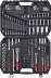 Coffret de douilles 1/4" 3/8" 1/2" - 198 pcs - palette de 32 pcs