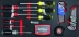 Coffre de servante 4 tiroirs composé de 192 outils - modules finition carbone