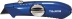 Couteau 19mm métallique lame trapézoïdale 3 positions - blister