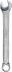 Clé mixte de 11mm tête polie - carte