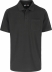 Polo manches courtes gris anthracite S