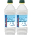 Solution hydroalcoolique virucide EN 14476 - lot de 2 bouteilles de 1L