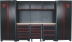 Mobilier d'atelier 5 éléments bois