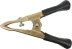 Pince laiton mors plat noire 700A 178mm