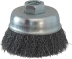 Brosse forme coupe conique M14 75mm mèches ondulées - lot de 6 pcs