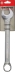 Clé mixte de 27mm tête polie - carte