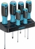 Jeu de tournevis fente / Phillips® avec support