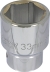 Douille 3/4" de 33mm - carte