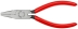Pince à bec court et plat 140mm gaine PVC