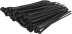 Collier nylon 7,2x200mm noir - 80 lots de 100 pcs