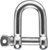 Manille droite en acier inox 14mm