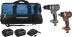 Pack 20V visseuse à choc 200/350Nm-perceuse percu 60Nm-2 batteries Li-ion 5Ah - sac de transport