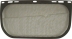 Ecran de protection facial grillagé 400x200mm pour réf.18159